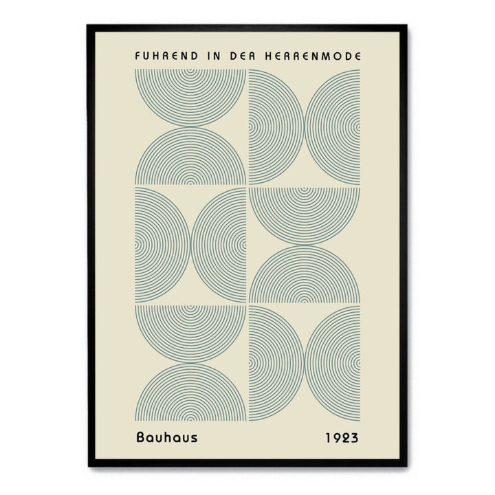 Bauhaus White Patterns - Theposter