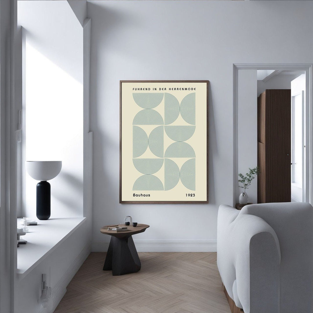 Bauhaus White Patterns - Theposter