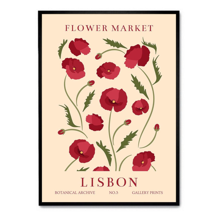 Flowers Market Lisbon - Theposter