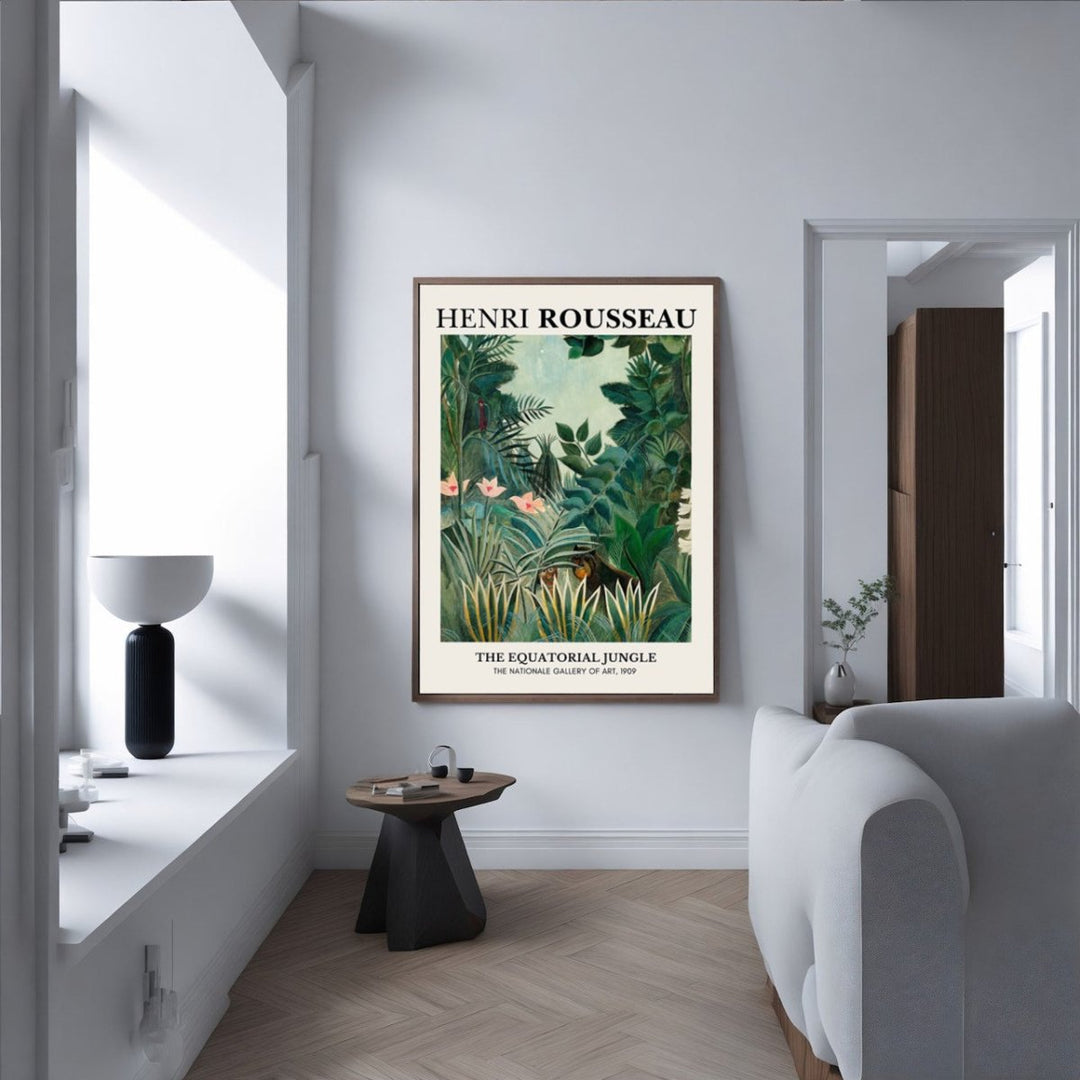 Henri Rousseau The Jungle - Theposter