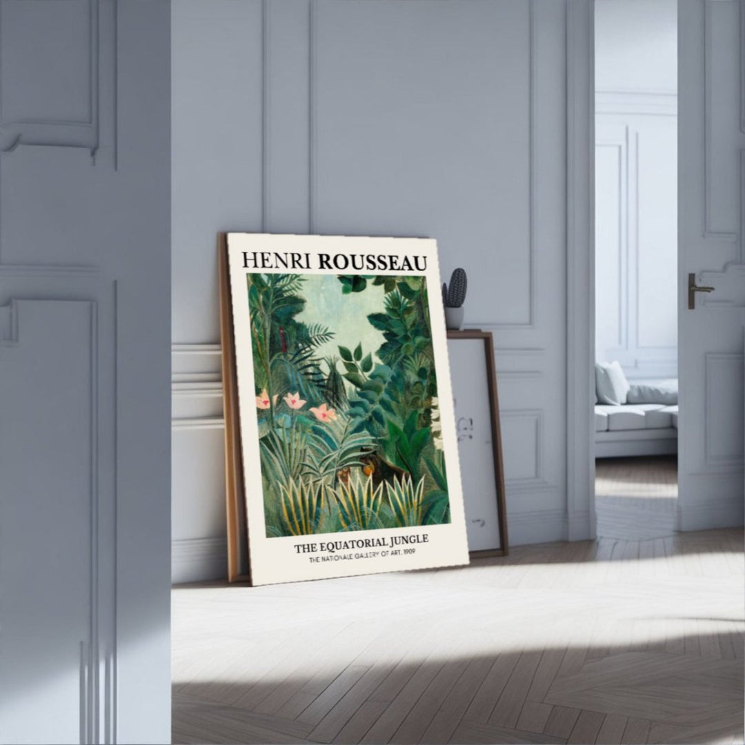 Henri Rousseau The Jungle - Theposter