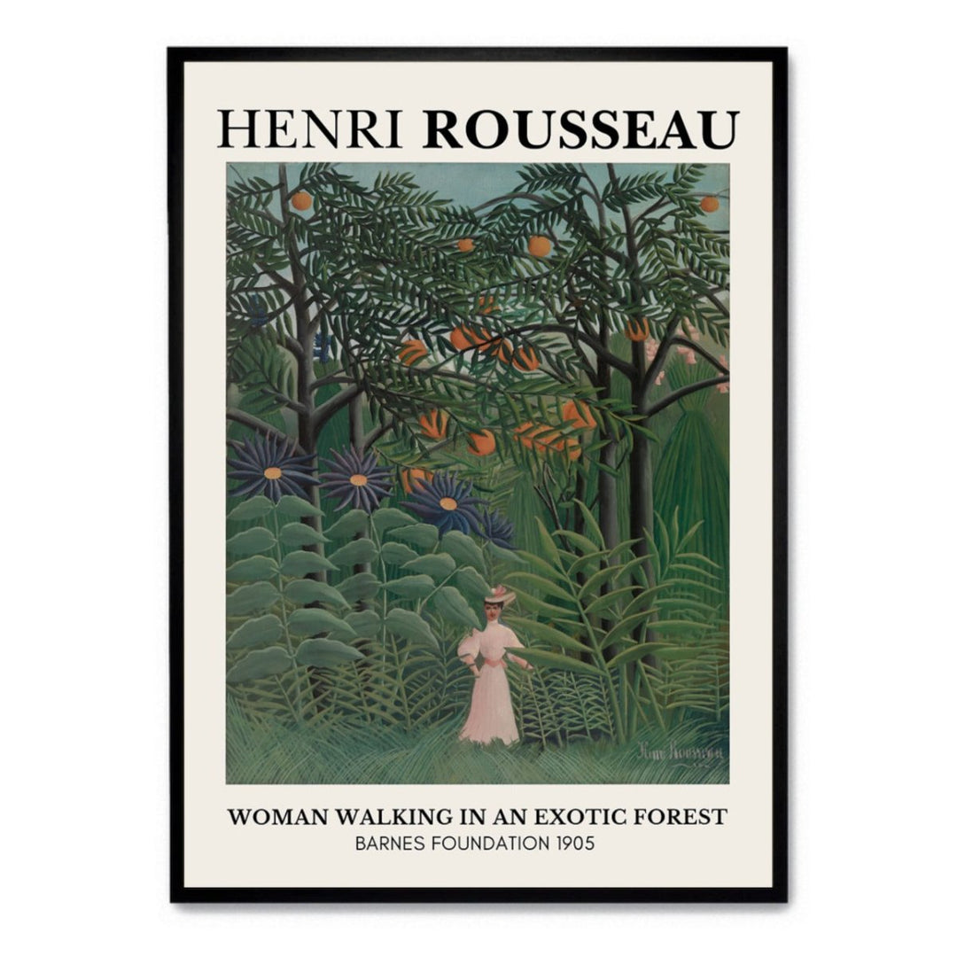 Henri Rousseau The Woman - Theposter