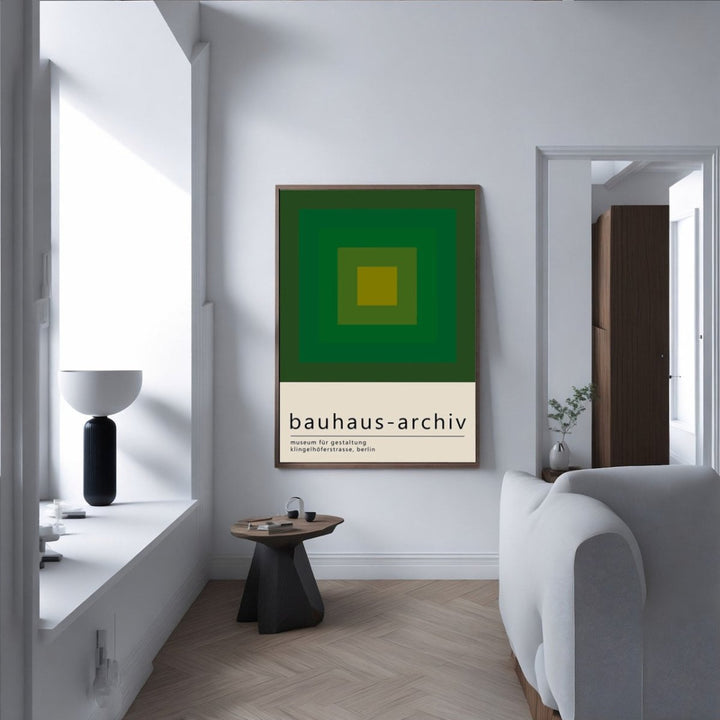 Joseph Albers Homage to the Square Green - Theposter