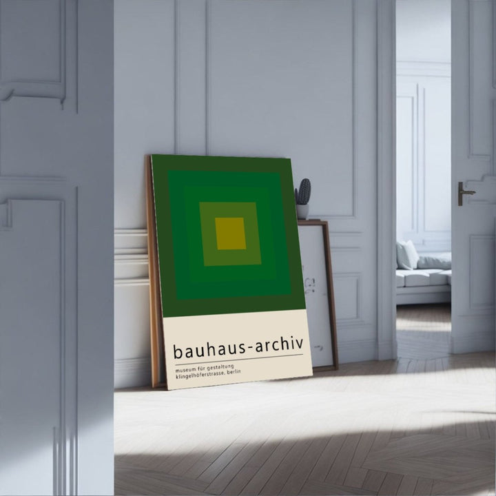 Joseph Albers Homage to the Square Green - Theposter