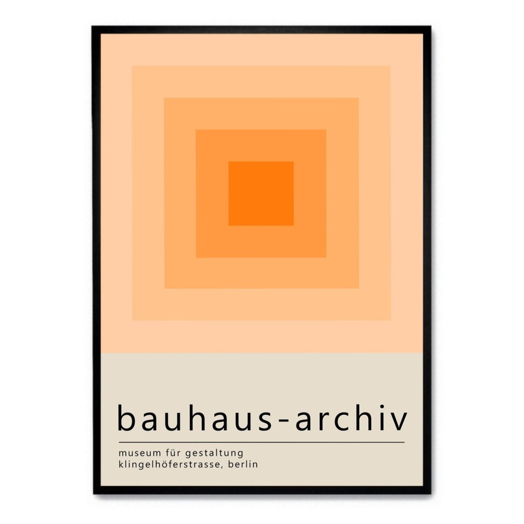 Joseph Albers Homage to the Square Orange - Theposter