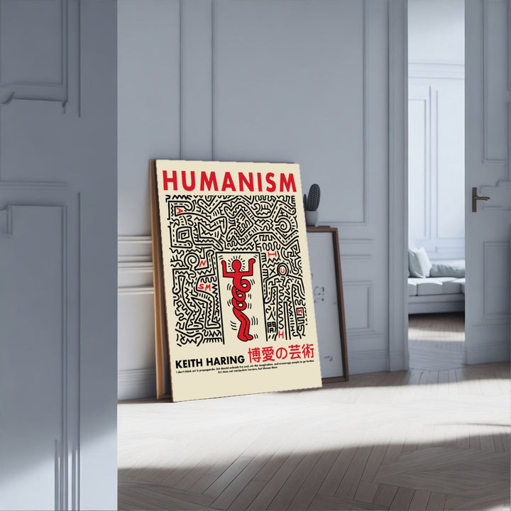 Keith Haring Humanism - Theposter