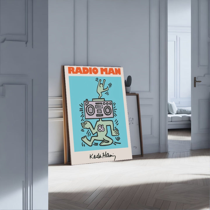 Keith Haring Radio Man - Theposter