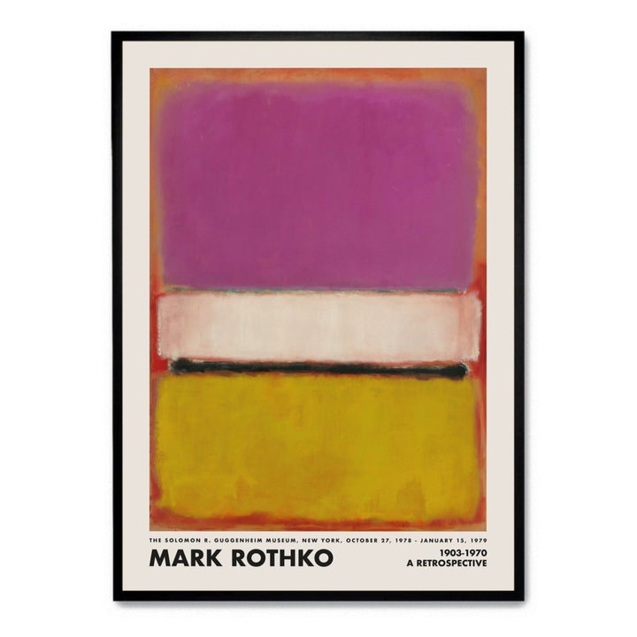 Mark Rothko A Retrospective 10 - Theposter