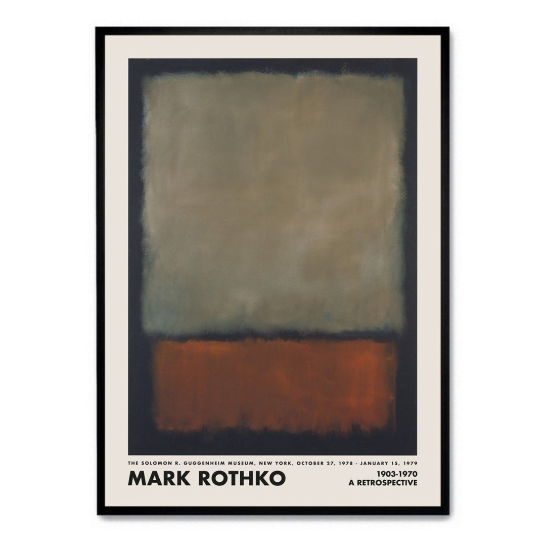 Mark Rothko A Retrospective 11 - Theposter