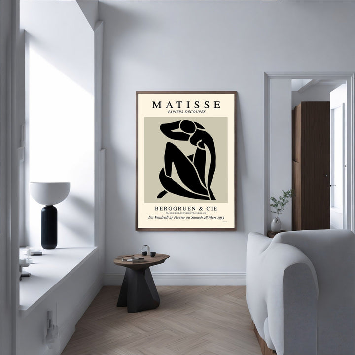 Matisse Nu Woman Black - Theposter