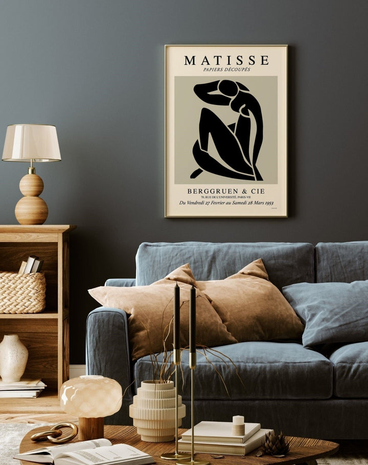 Matisse Nu Woman Black - Theposter