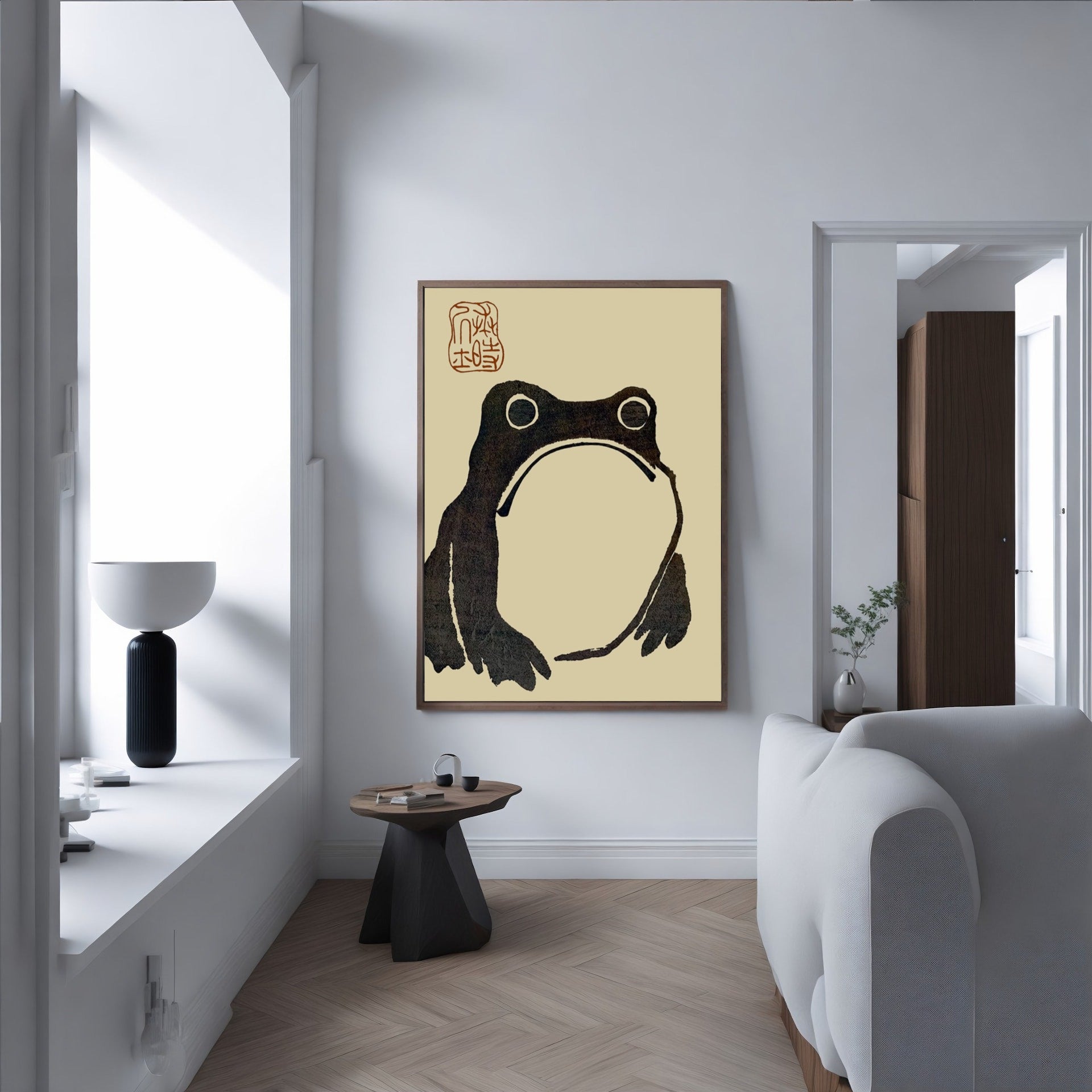 洋楽 KEIN POTPOURRI DER FROHLICHKEIT DEMO Trauriges Frosch-Poster - Theposter