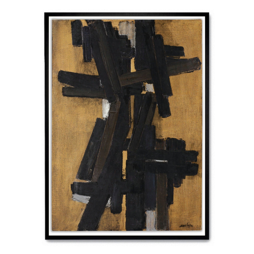 Pierre Soulages 17 - Theposter