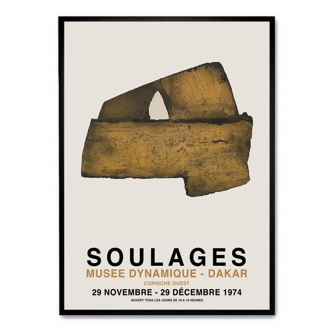 Pierre Soulages Gold - Theposter