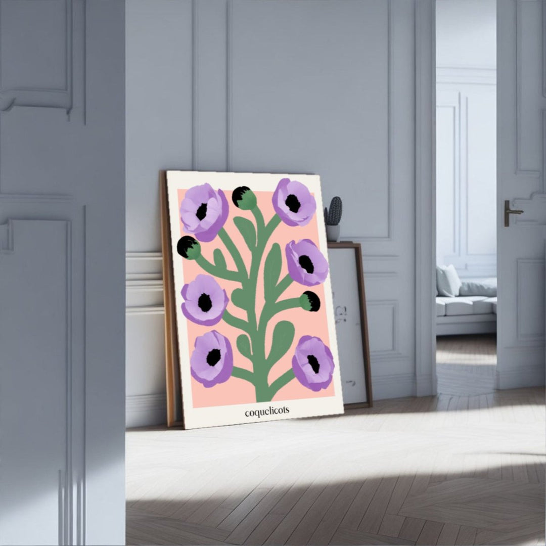 Purple Poppies - Theposter