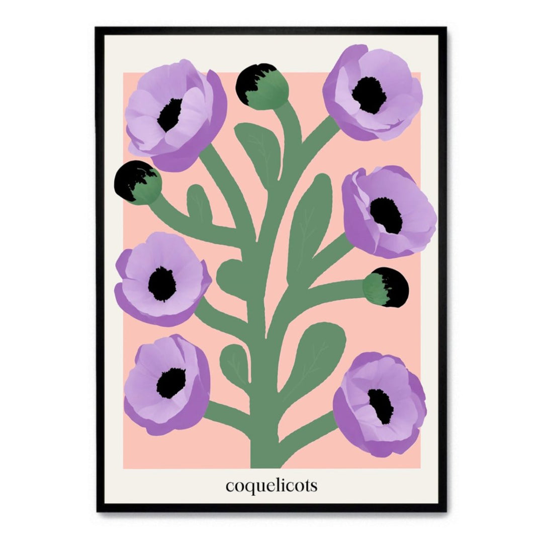 Purple Poppies - Theposter