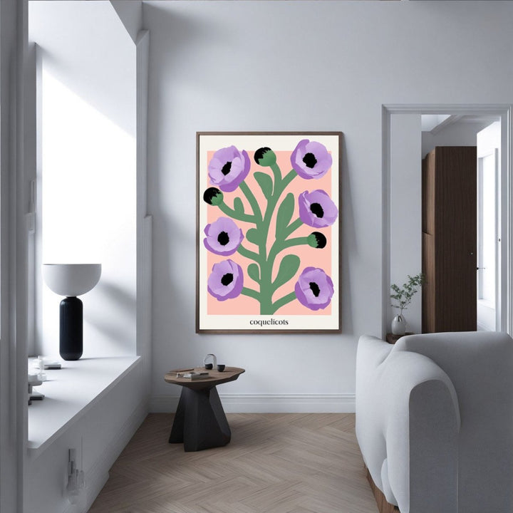 Purple Poppies - Theposter