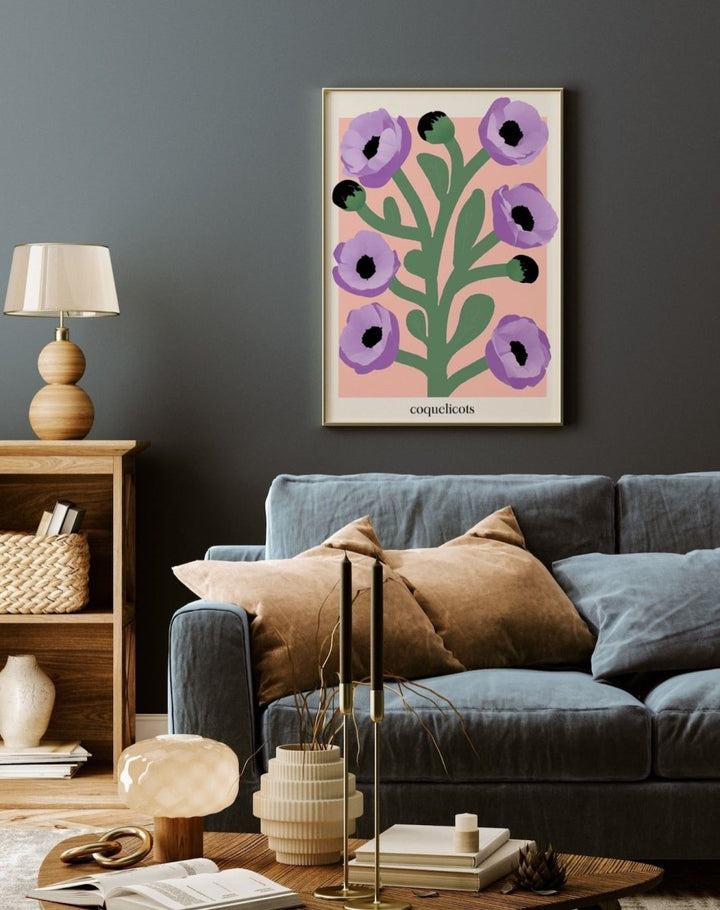 Purple Poppies - Theposter