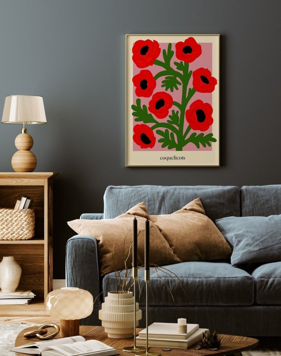 Red Poppies - Theposter