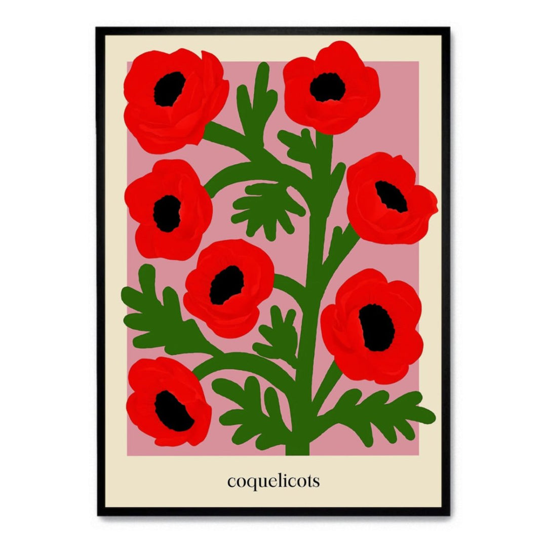 Red Poppies - Theposter