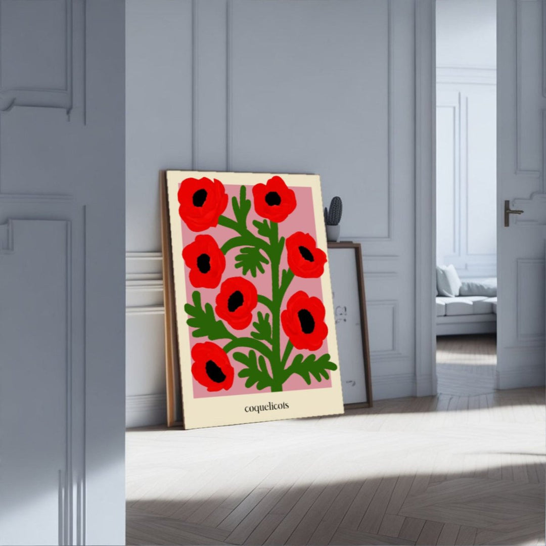 Red Poppies - Theposter