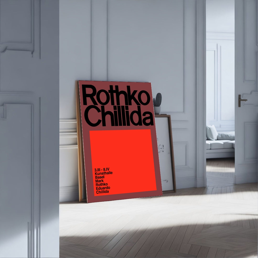 Rothko Chilida - Theposter