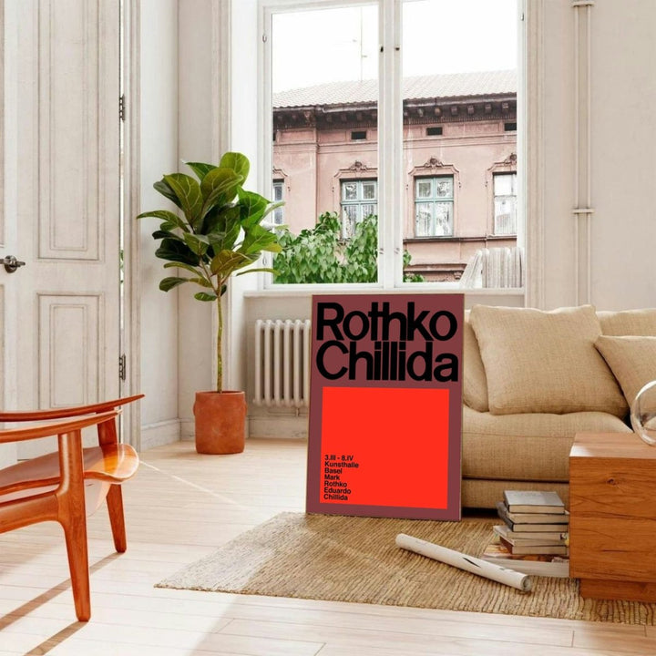 Rothko Chilida - Theposter