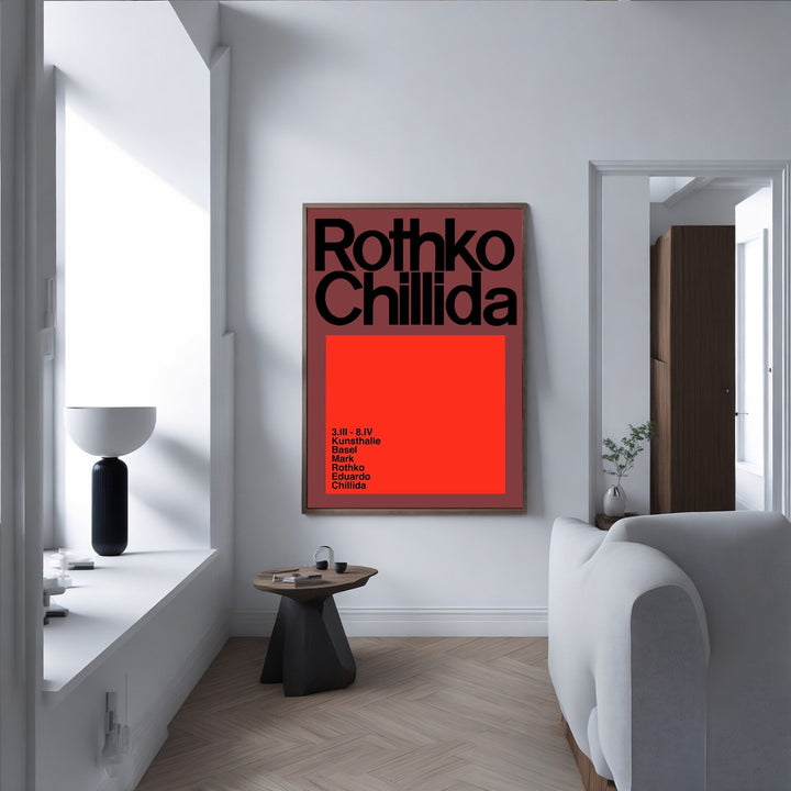 Rothko Chilida - Theposter