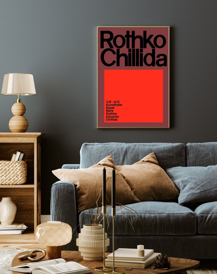 Rothko Chilida - Theposter