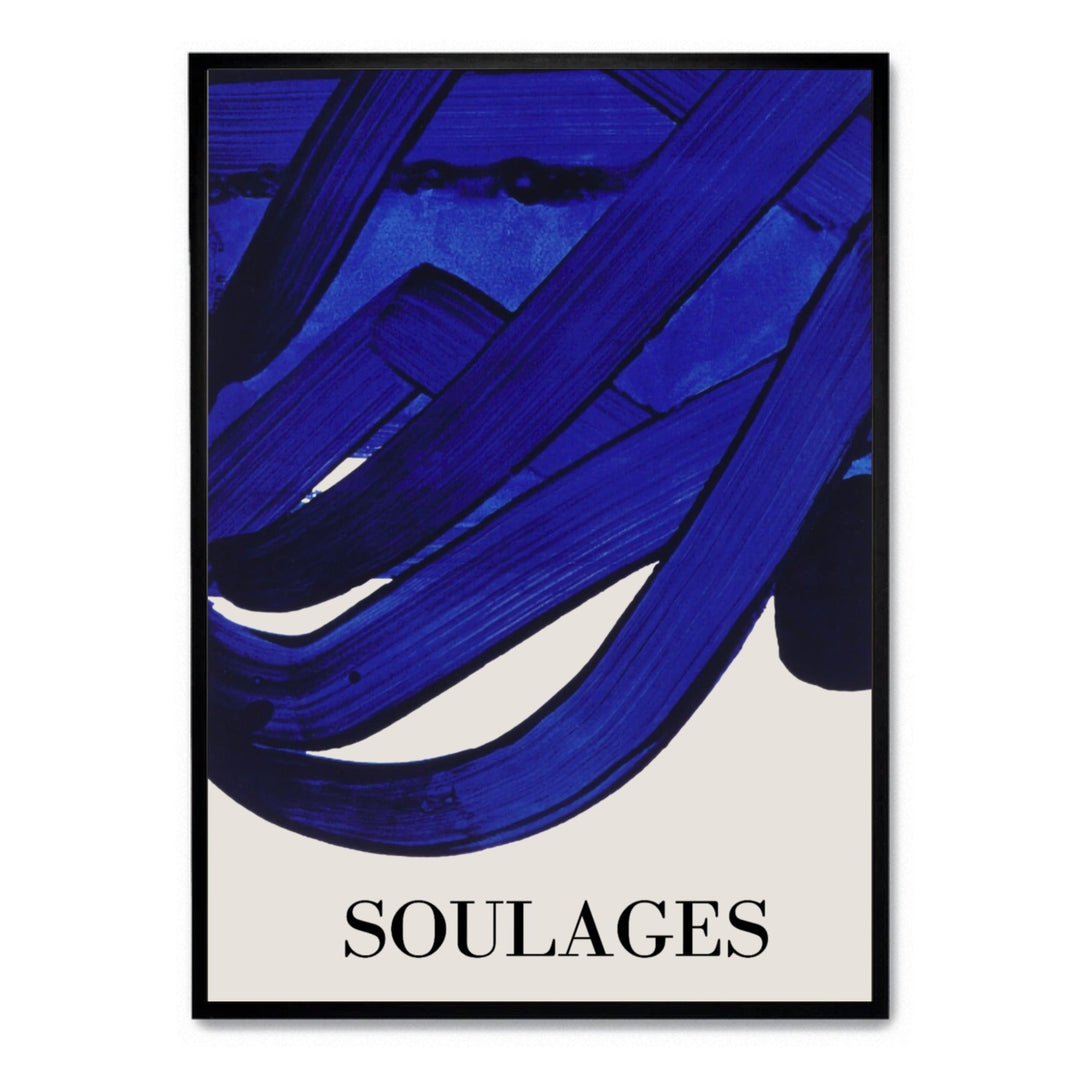 Soulages Blue - Theposter