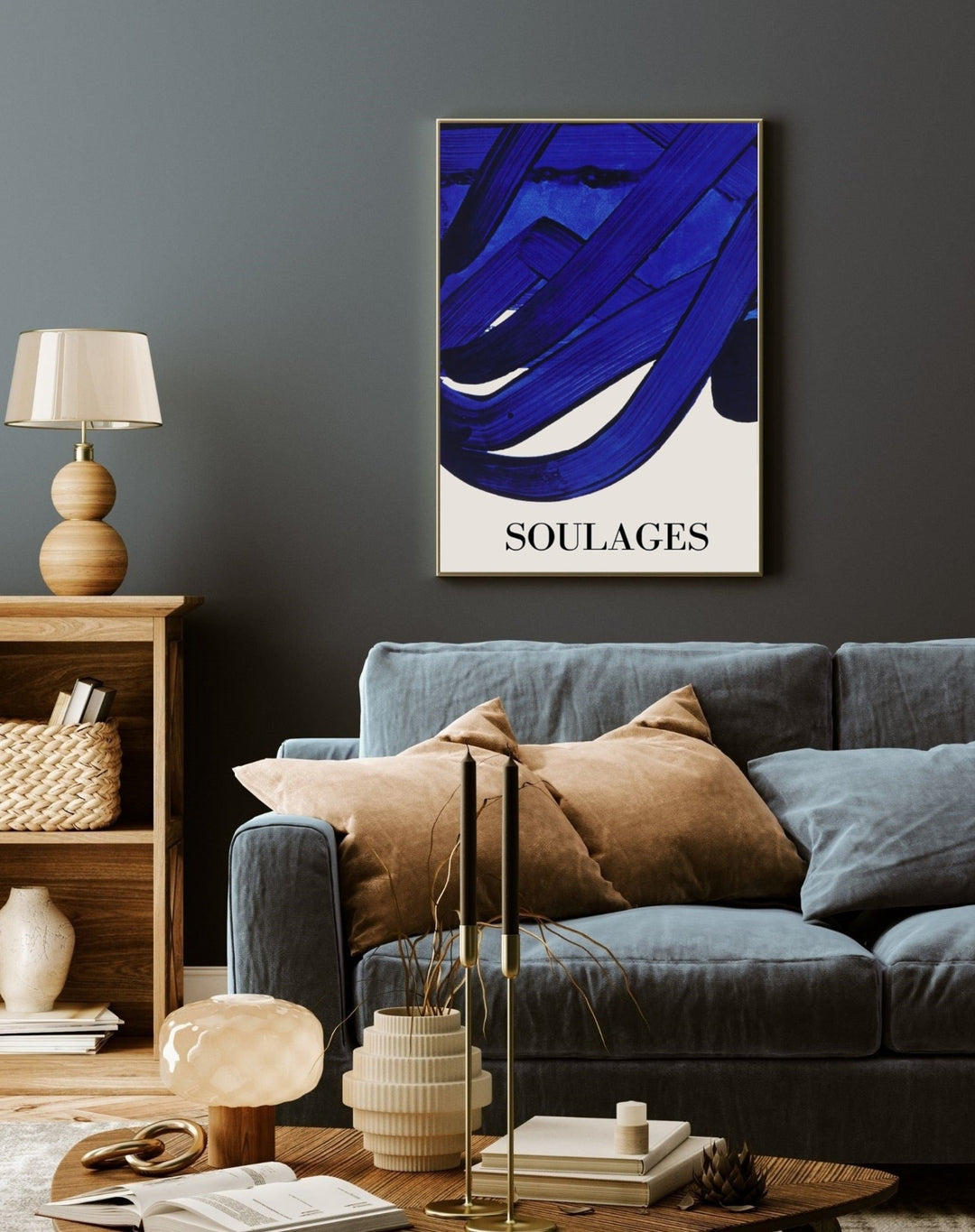 Soulages Blue - Theposter