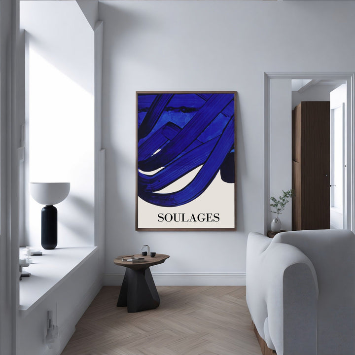 Soulages Blue - Theposter