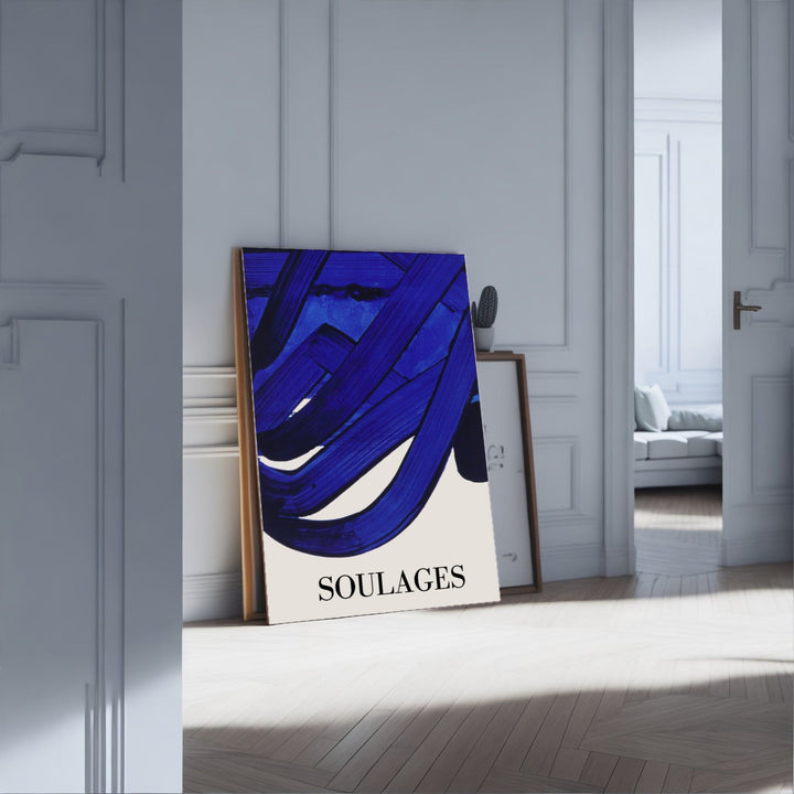 Soulages Blue - Theposter