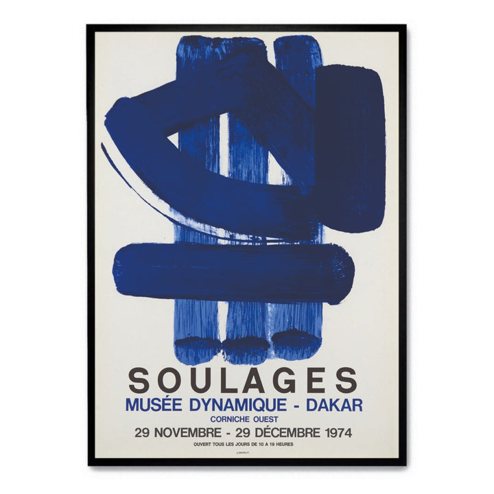 Soulages Vintage - Theposter