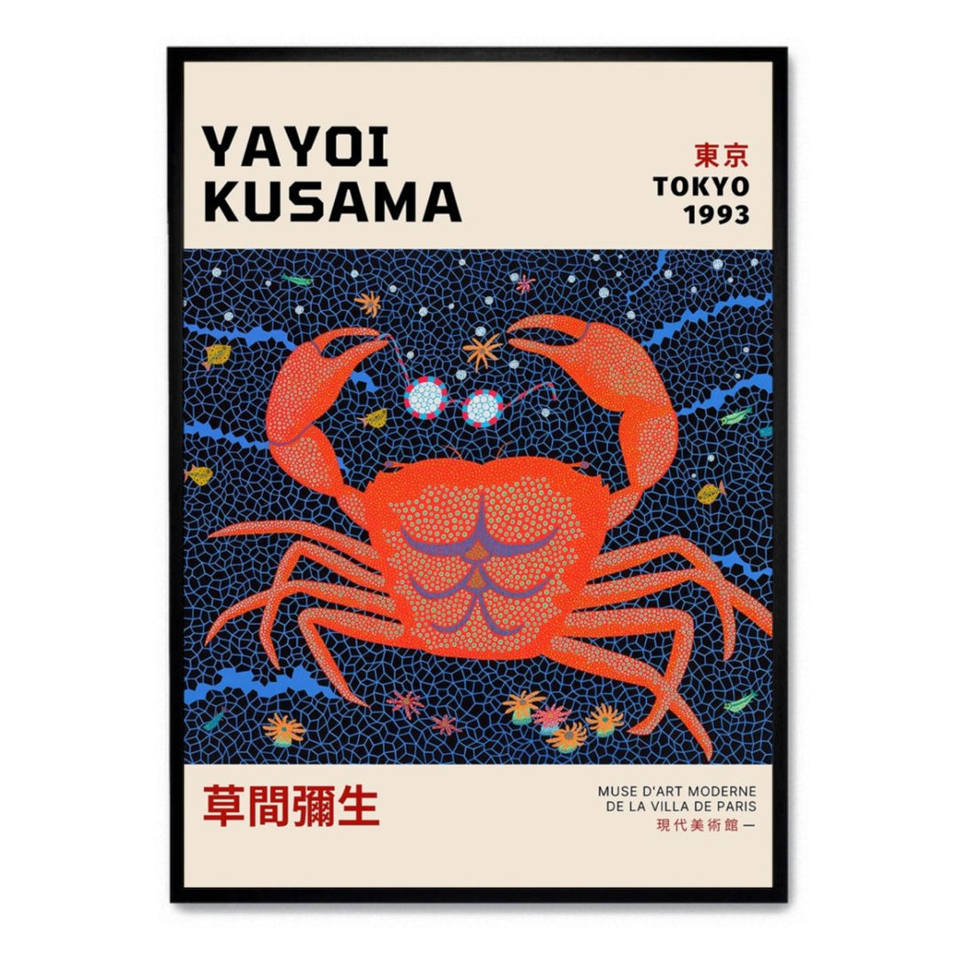 Yayoi Kusama Crab - Theposter