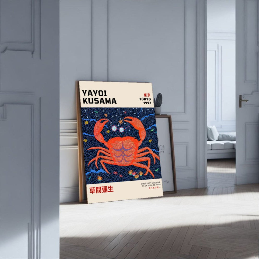 Yayoi Kusama Crab - Theposter