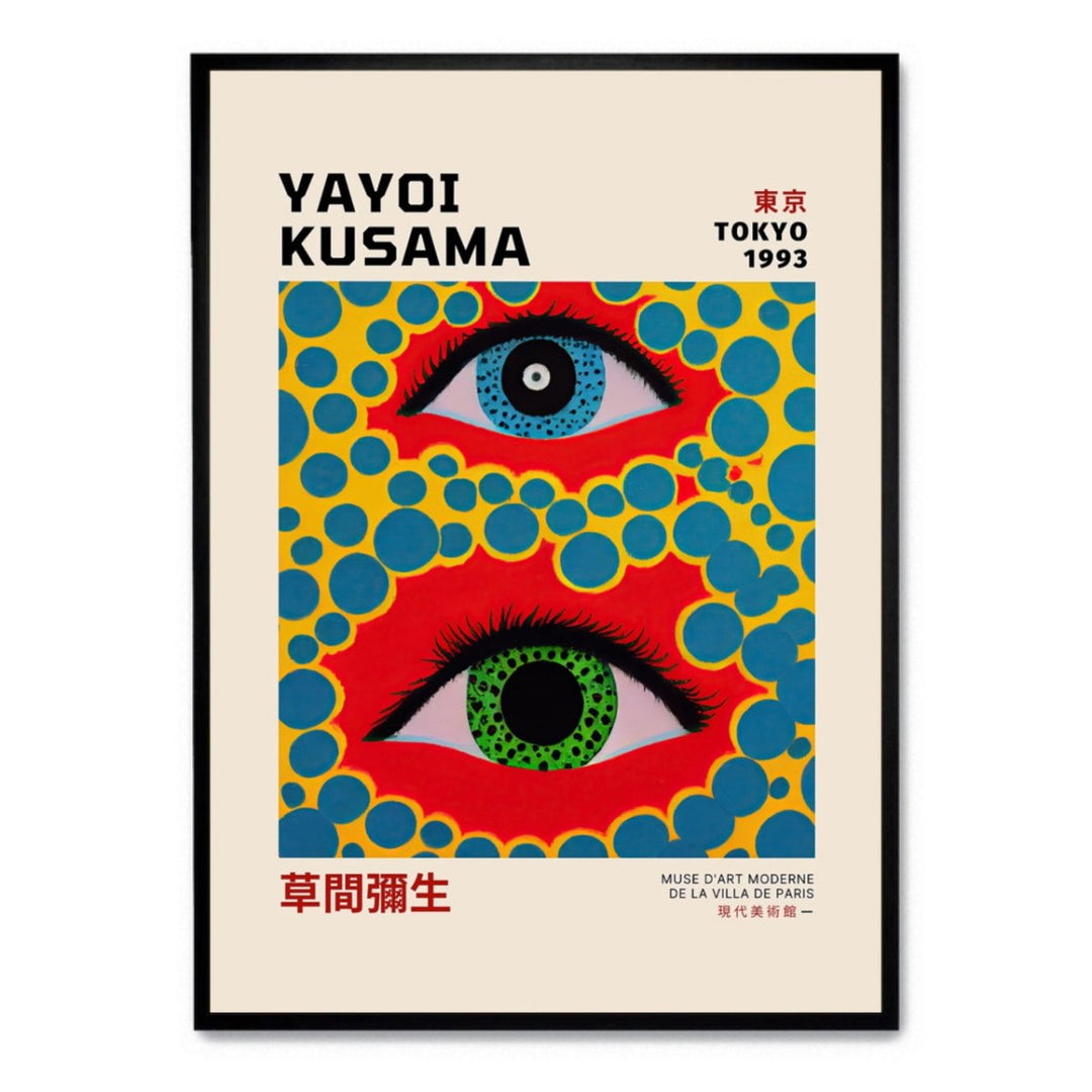 Yayoi Kusama Eyes - Theposter