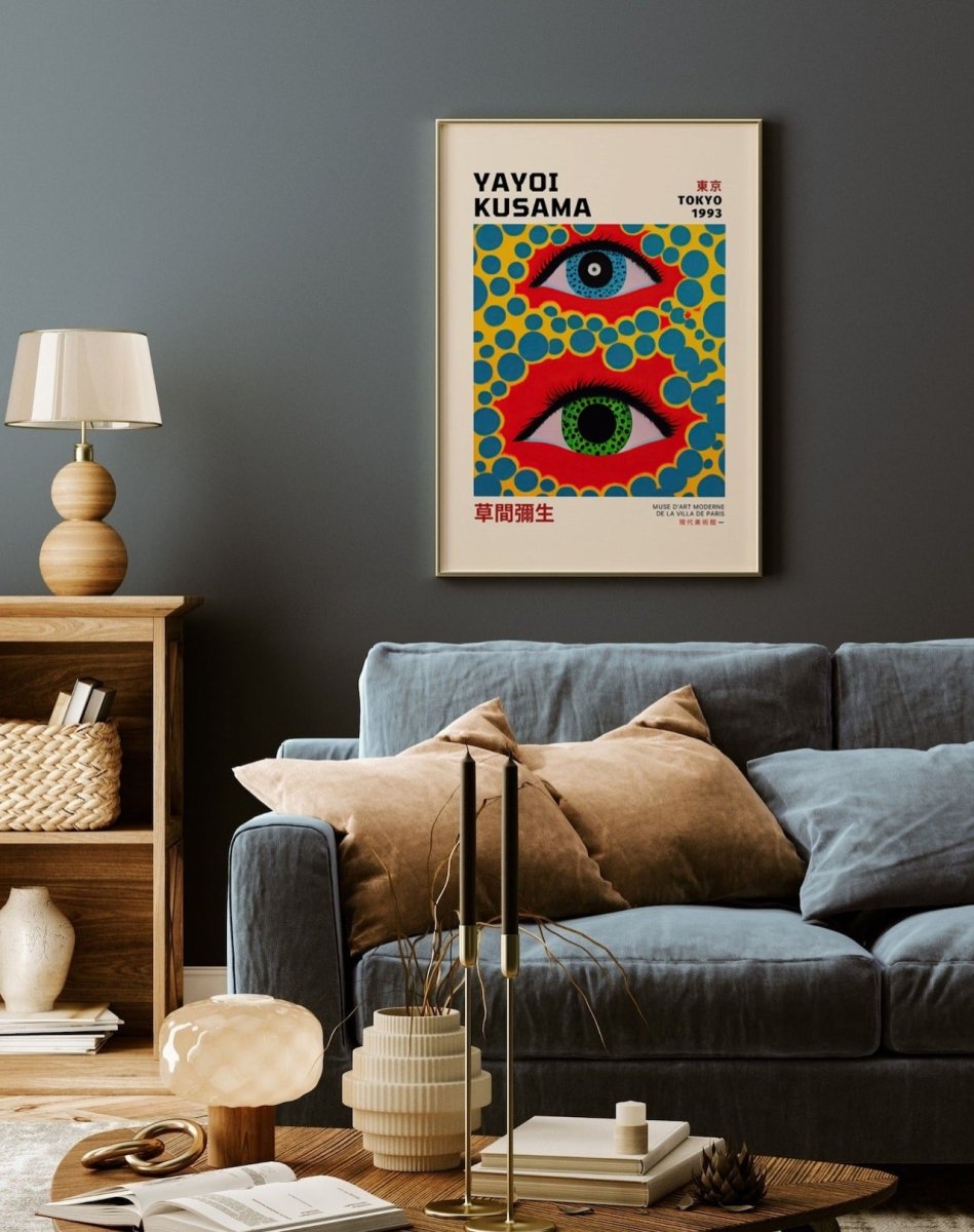 Yayoi Kusama Eyes - Theposter