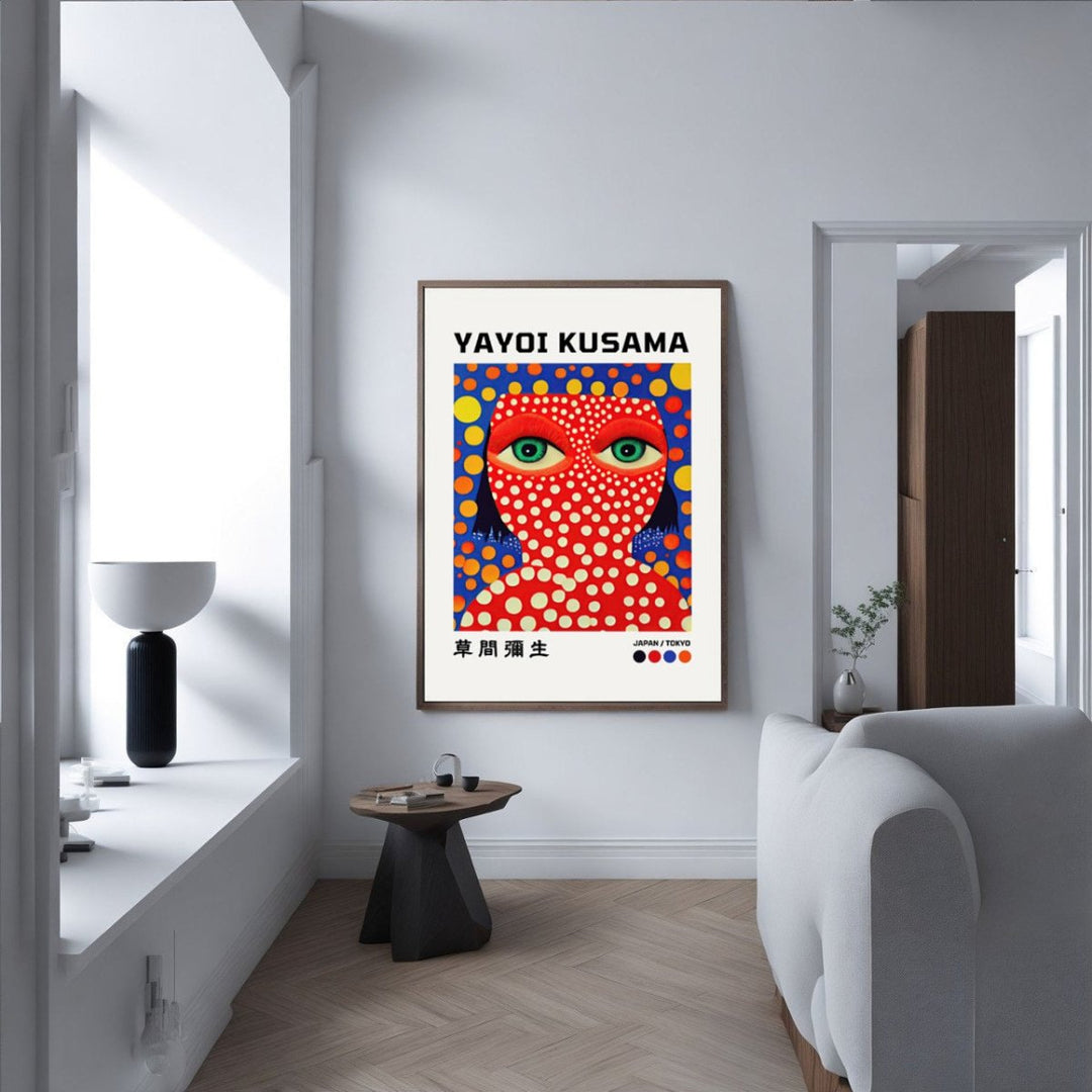 Yayoi Kusama Face - Theposter