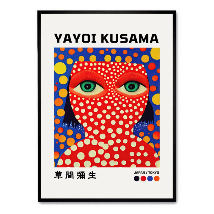 Yayoi Kusama Face - Theposter