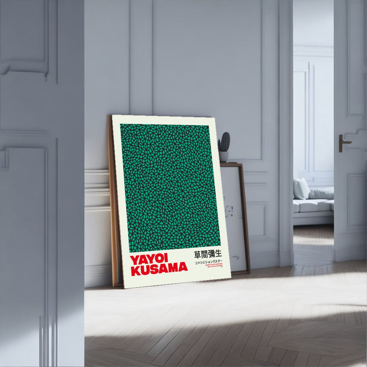 Yayoi Kusama Green Nets - Theposter