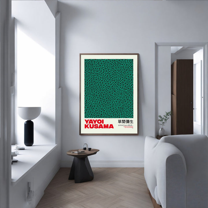 Yayoi Kusama Green Nets - Theposter