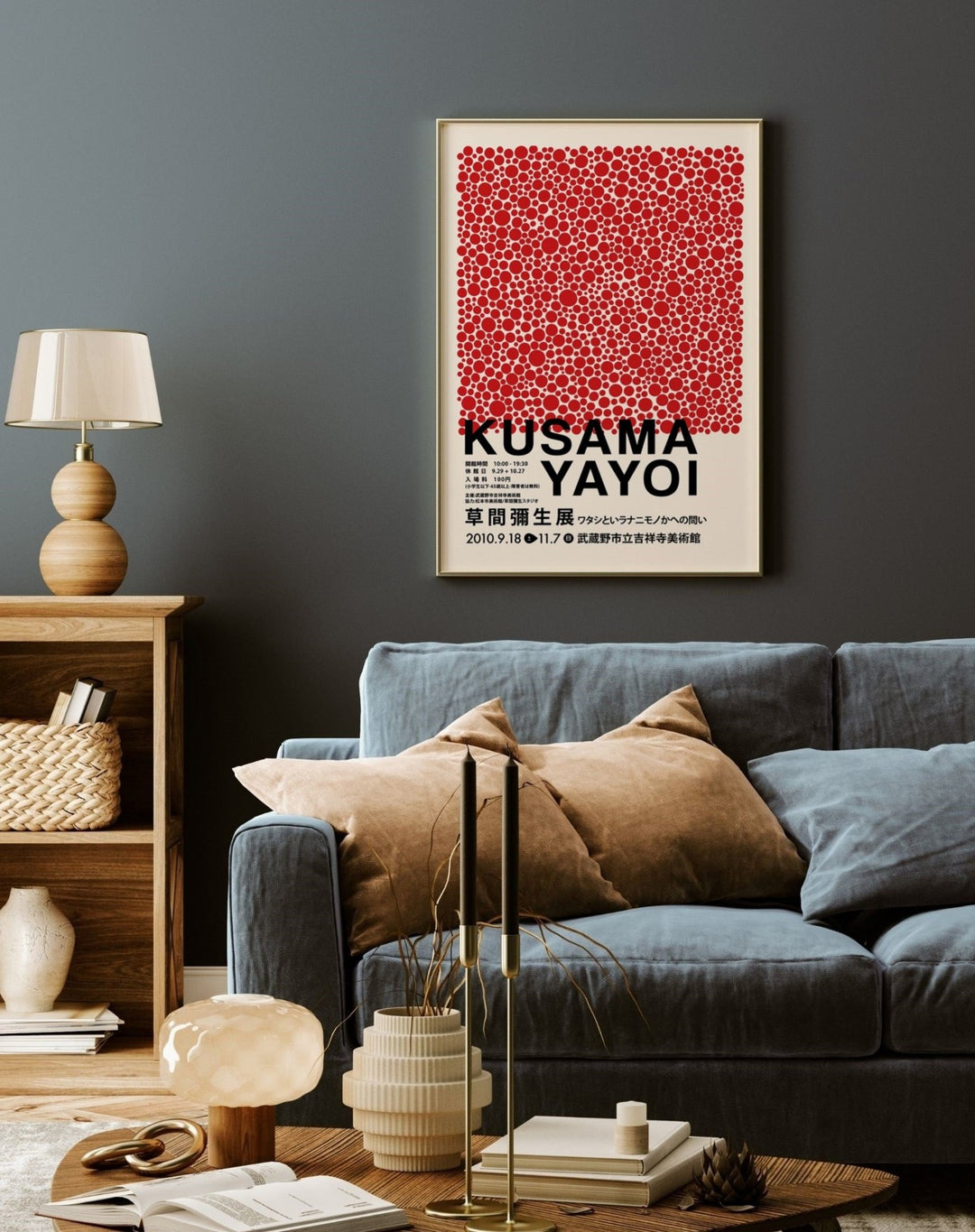 Yayoi Kusama Red Dots - Theposter