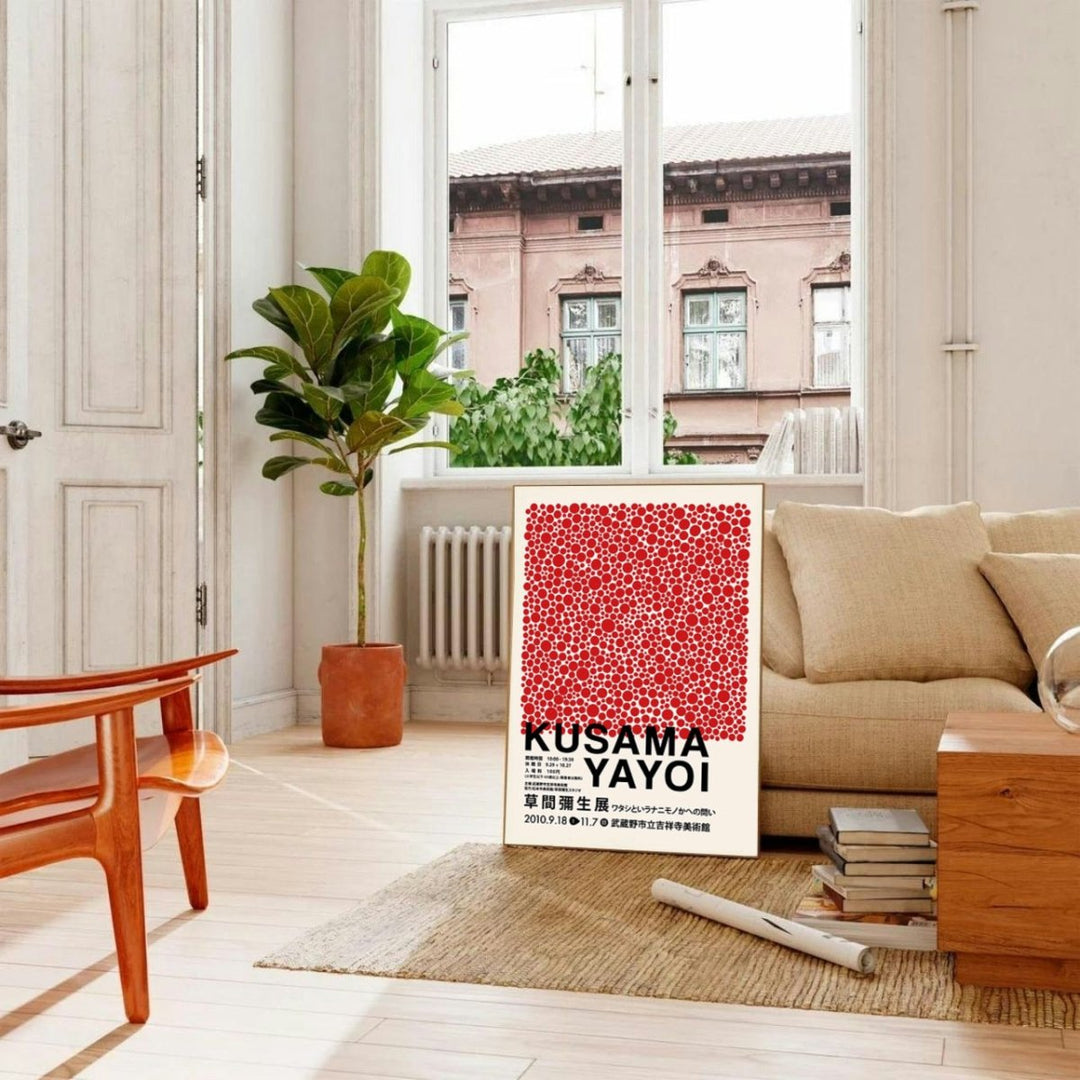 Yayoi Kusama Red Dots - Theposter