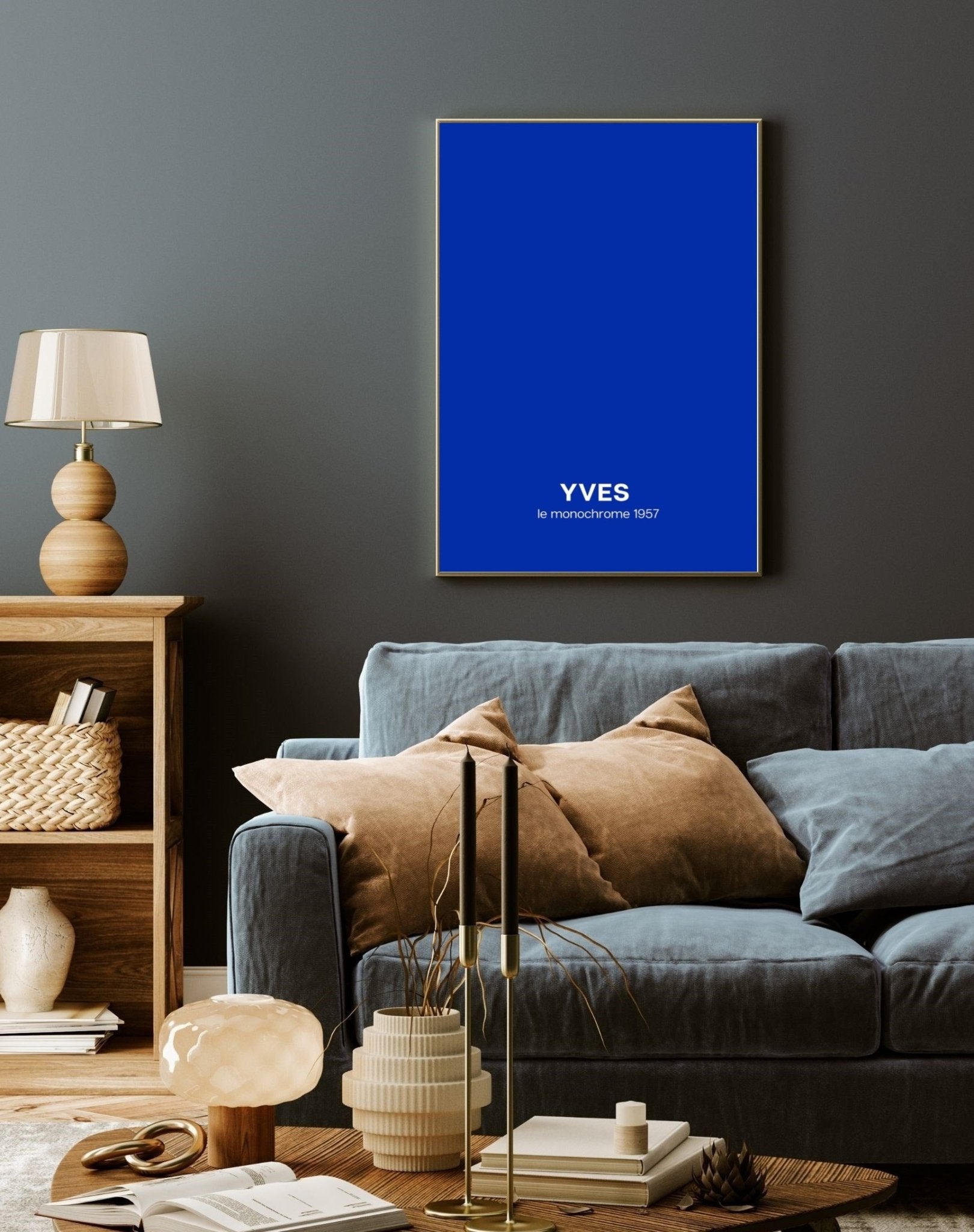 Society6 ケース French Blue by The Dreamery Yves Klein Blue Poster - Theposter