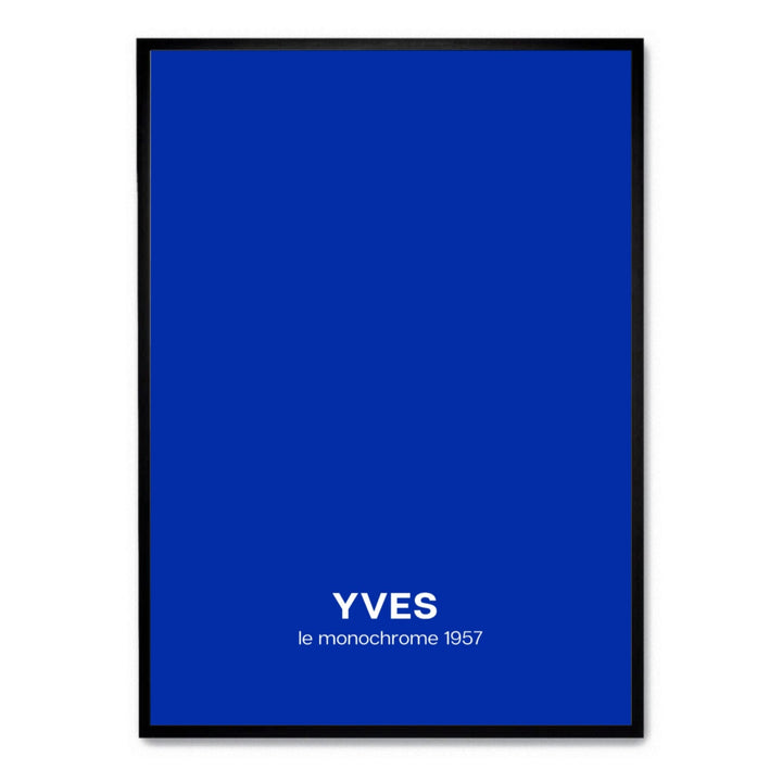 Yves Klein Blue - Theposter